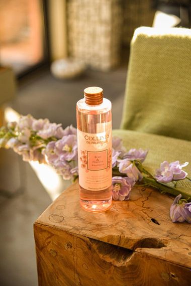 Rose & Hibiscus (Тронда і гібіскус) наповнювач (рефіл) для аромадифузора від Collines de Provence,  200 мл | Зображення 1