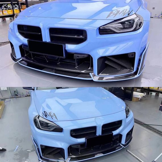 Ноздри из сухого карбона (для G87) для BMW 2 серия G42 2021- гг | Зображення 1