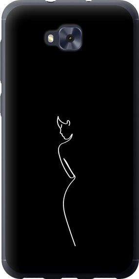 Чехол на Asus ZENFONE 4 SELFIE / ZD553KL Силуэт1 "4590u-1241-17620"