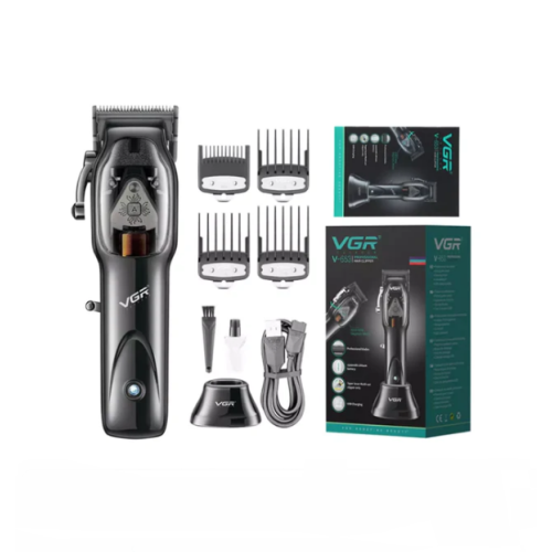 Машинка для стрижки VGR V-653 Professional Hair Clipper аккумуляторная USB-C черная