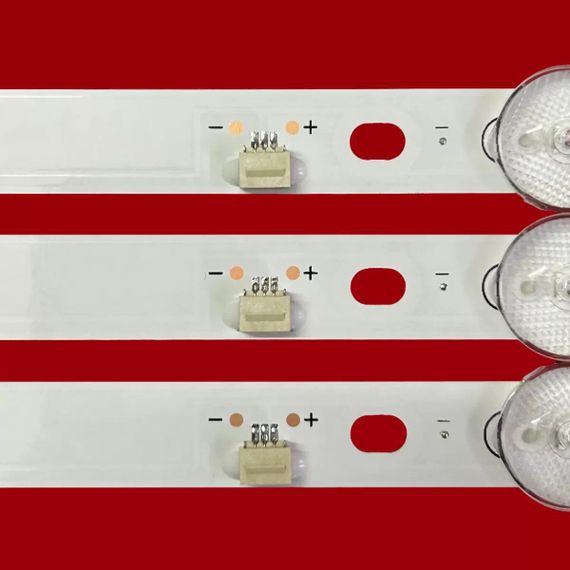 LED підсвітка TV 43" JS-JP43A71081ER.909L(91210) R72-43D04-018-10 43LU1204 43LF0206 3шт. | Зображення 2