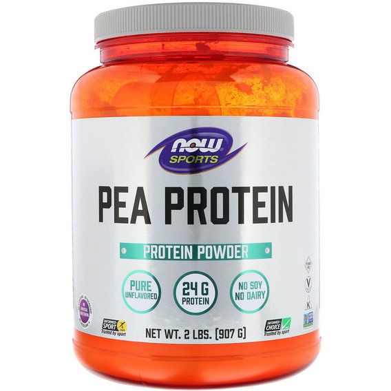 Протеїн NOW Foods Pea Protein 907 g /27 servings/ Unflavored