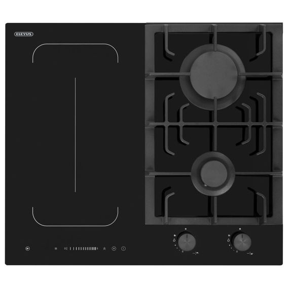Варочная поверхность Eleyus H1СBHG SLME 60 BL I2 CF | Зображення 1