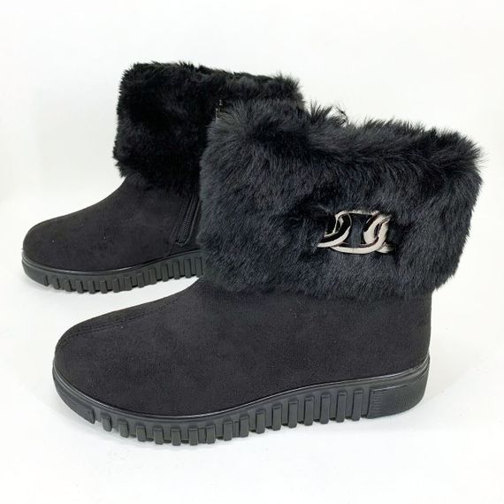 Жіночі зимові черевики на підошві, Калоші жіночі утеплені ева бурки бабуші SQ-40 | Зображення 2