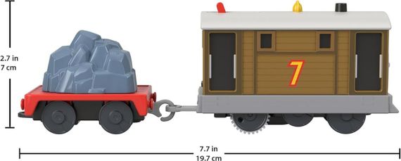 Паровозик Томас и друзья Моторизованный поезд Тоби Thomas & Friends Motorized Toy Train Toby | Зображення 2