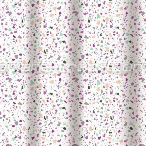 Шторка (фіранка) для душу PEVA 180*180 см, 12 кілець H-1596