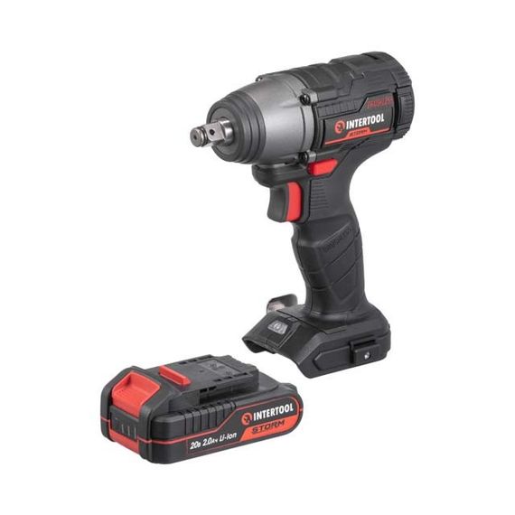 Гайкокрут ударний акумуляторний з безщітковим двигуном 20 В, 300 Nm, 0-2500 об/хв, 0-3000 уд/хв, 1/2", | Зображення 9