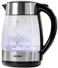 Електрочайник Zelmer ZCK8026 1,7 л сріблястий