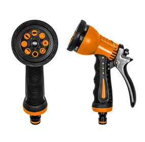 Пістолет Bradas для поливу латунь-цинк ZEBRA 7 режимів BLACK LINE ECO-7203