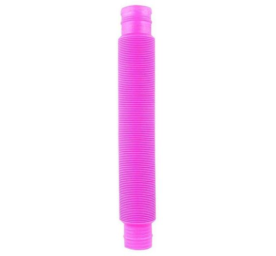 Іграшка трубка антистрес Neon Pop Tube Bambi AN1486  Малиновий