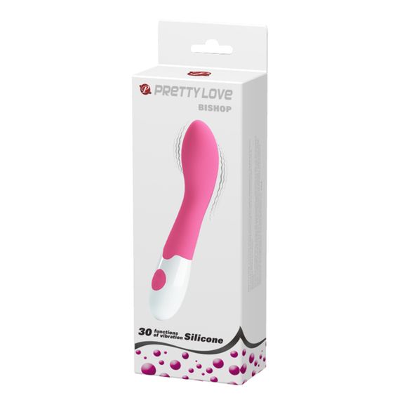 Вібратор для точки G Pretty Love Bishop, рожевий Sex Aura | Зображення 7