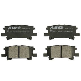 Тормозные колодки Bosch дисковые задние LEXUS RX 300/330/350 03-08 0986494224