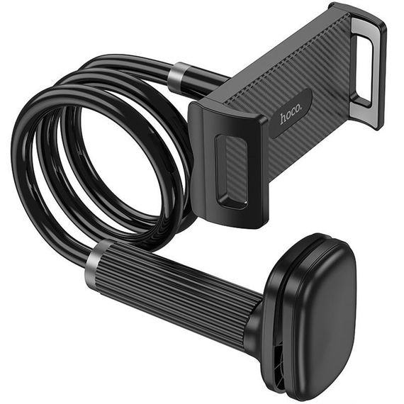 Регульована підставка для телефону/планшета Hoco HD10 Bamboo lazy stand Black | Зображення 2