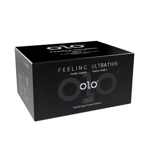 Ультратонкі презервативи OLO Uitrathin 0.01 (10 штук) | Зображення 3