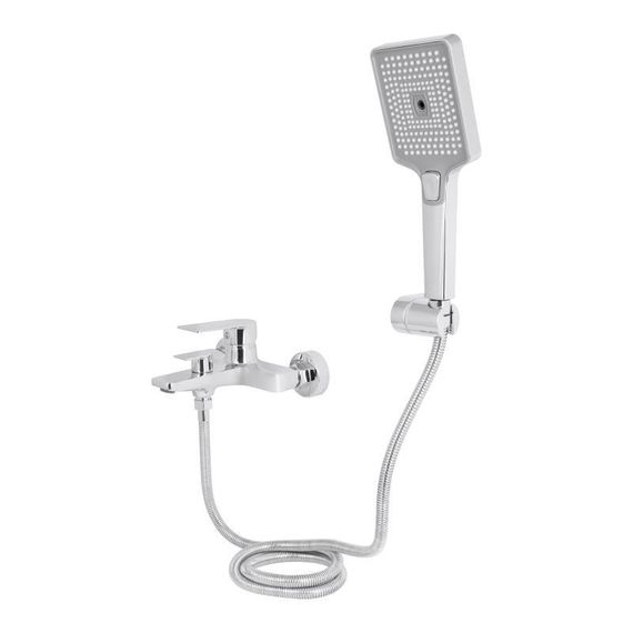 Смеситель для ванны Qtap Aries (с душевым гарнитуром) QTARI259CRM45559 Chrome | Зображення 2