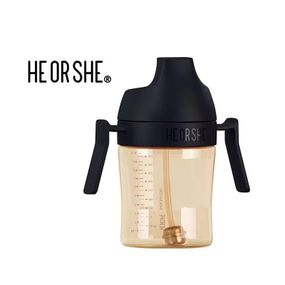 Поїльник дитячий HEORSHE 210 мл Чорний