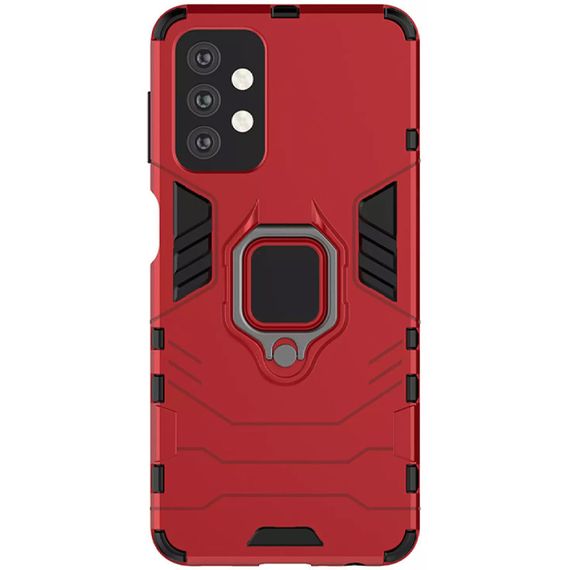 Протиударний чохол з підставкою (Ударостійкий) для Samsung Galaxy A32 4G Red | Зображення 1