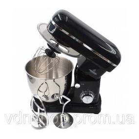 Кухонний комбайн Crownberg CB-3405 2200 Вт, Планетарний тістоміс з чашею на 5л і 6 швидкостей AP-66