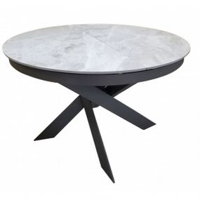 Стол раскладной Concepto MOON LIGHT GREY керамика 110-140 см
