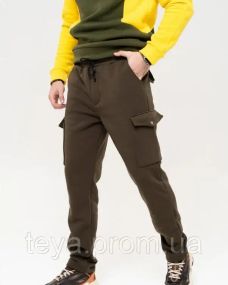 Спортивні штани колір хакі розміри M, XXL, S, L, 3XL, XL FI_006614