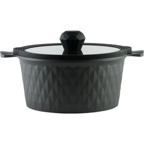 Кастрюля Pepper Black Ice Greblon C2 4,4л 24x12 см (110806)