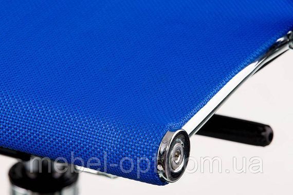 Крісло офісне Solano mesh blue репліка крісла Eames Style HB Ribbed Office Chair EA 119 | Зображення 5