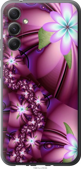 Чехол на Samsung Galaxy A34 A346E Цветочная мозаика "1961u-2936-17620"