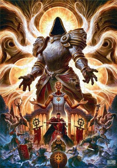 Пазл GoodLoot Diablo IV Inarius Puzzles The Father 1000 ел. (5908305247326) | Зображення 4