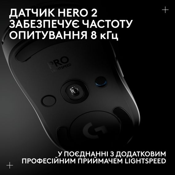 Мишка Logitech G Pro 2 Lightspeed Wireless White (910-007302) | Зображення 8