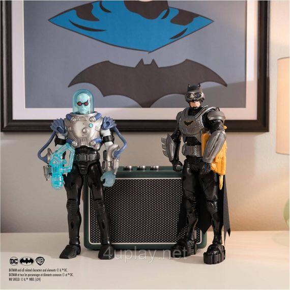Оригинал DC Comics Batman vs Mr Freeze Набор 30см фигур Оригинал Бэтмен против мистер Фриз с аксессуарами | Зображення 3