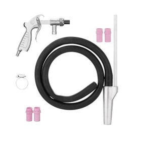 Пістолет піскоструминний зі шлангом, 1 металева 6 мм і 4 керамічні форсунки 4,5 мм, 5,0 мм, 6,0 мм, 7,0 мм1