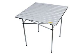 Стол раскладной Гармошка из ламелей 70*70*68см СИЛА