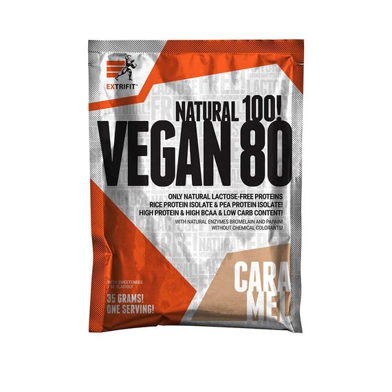 Протеїн Extrifit VEGAN 80 35g (CARAMEL)