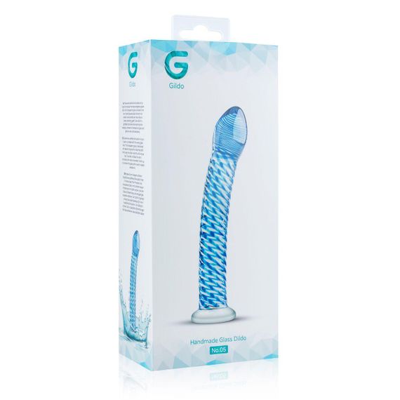 Скляний дилдо Gildo Glass Dildo No. 5 | Зображення 5