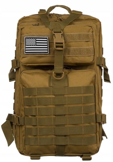 Армійський рюкзак 50L OPERATOR — тактичний туристичний рюкзак Molle для походів, виживання та військових задач | Зображення 4