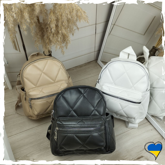 Рюкзак жіночий з якісної екошкіри. Рюкзак для дівчаток. Сумка-рюкзак