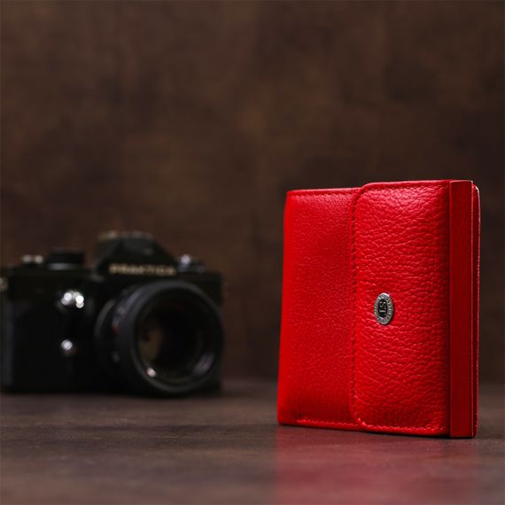 Портмоне для женщин с монетницей ST Leather 18918 Красный | Зображення 5
