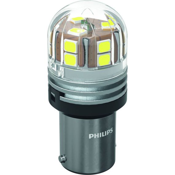 Комплект світлодіодних ламп PHILIPS 11498CU70X2 P21W LED Ultinon Pro7000 BA15S WHITE 12/24V | Зображення 2