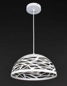 Люстра підвісна на 1 лампочку 27812 Білий 30-180х30х30 см.