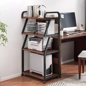 Сучасний пересувний стелаж для принтера та комп'ютера AND-1936