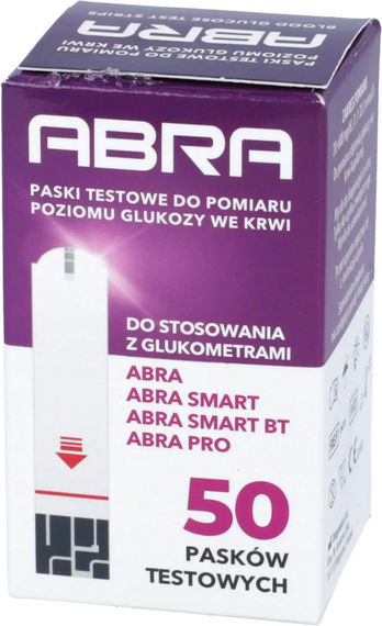 Тест-смужки Abra 50 шт | Зображення 1
