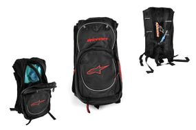 Рюкзак ALPINESTARS (mod:B-5, гідрат, термобар'єр, чорно-червоний)