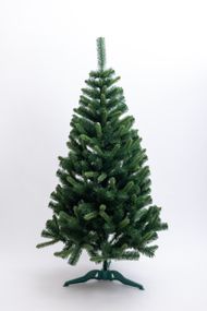 Штучна ялинка 1,6 м зелена, новорічна ялинка Різдво штучна реалістична Преміум SOK-2-4