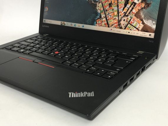 Ультрабук Lenovo ThinkPad T470 / 14" (1920x1080) IPS / Intel Core i3-7100U (2 (4) ядра 2.4 GHz) / 8 GB DDR4 / 256 GB SSD / Intel HD Graphics 620 / WebCam / Win 10 Home / Два АКБ б/в | Зображення 8