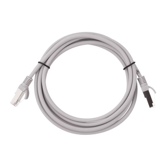 Патч-корд 2E  САТ 5e, FTP, 3м, 26AWG, RJ45, 7/0.16, Cu, LSZH, сірий (2E-PC5ECU-FTP3LSZH-GRY)