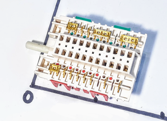 Переключатель семипозиционный ПМ 023 "Dreefs"( Италия) | Зображення 2