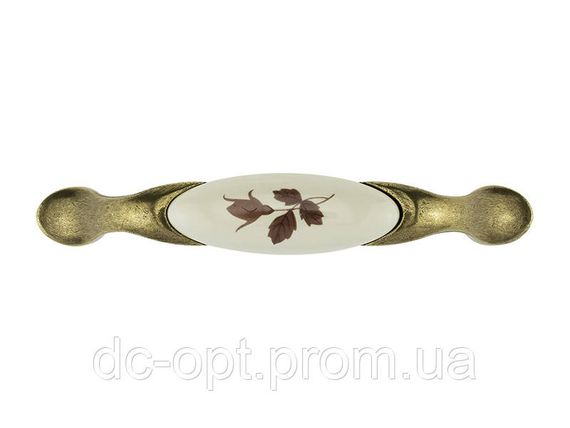 Ручка DP 192/96 G4/MLK2 Антична Бронза/Троянда Коричнева ДС ОптимаЛайн | Зображення 1