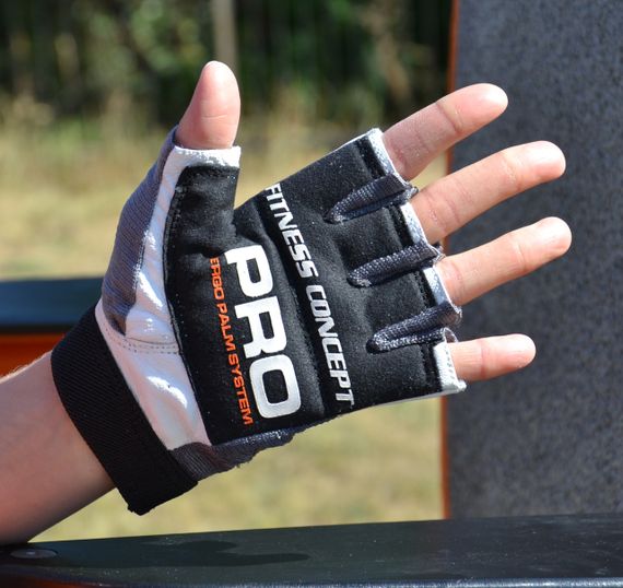 Рукавички для фітнесу Power System PS-2300 Fitness Grey/White M | Зображення 5