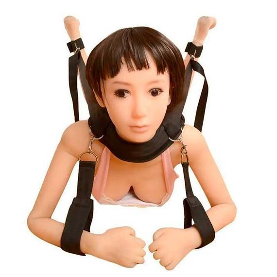 БДСМ бандаж для фіксації рук і ніг - Чорний - Садо-мазо | Зображення 5