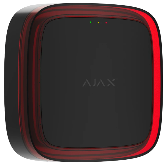 Ajax EN54 FireProtect (VAD) black пожежний світловий “ПОЖЕЖА“ Cповіщувач | Зображення 1